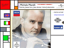 Tablet Screenshot of michelemarelli.com